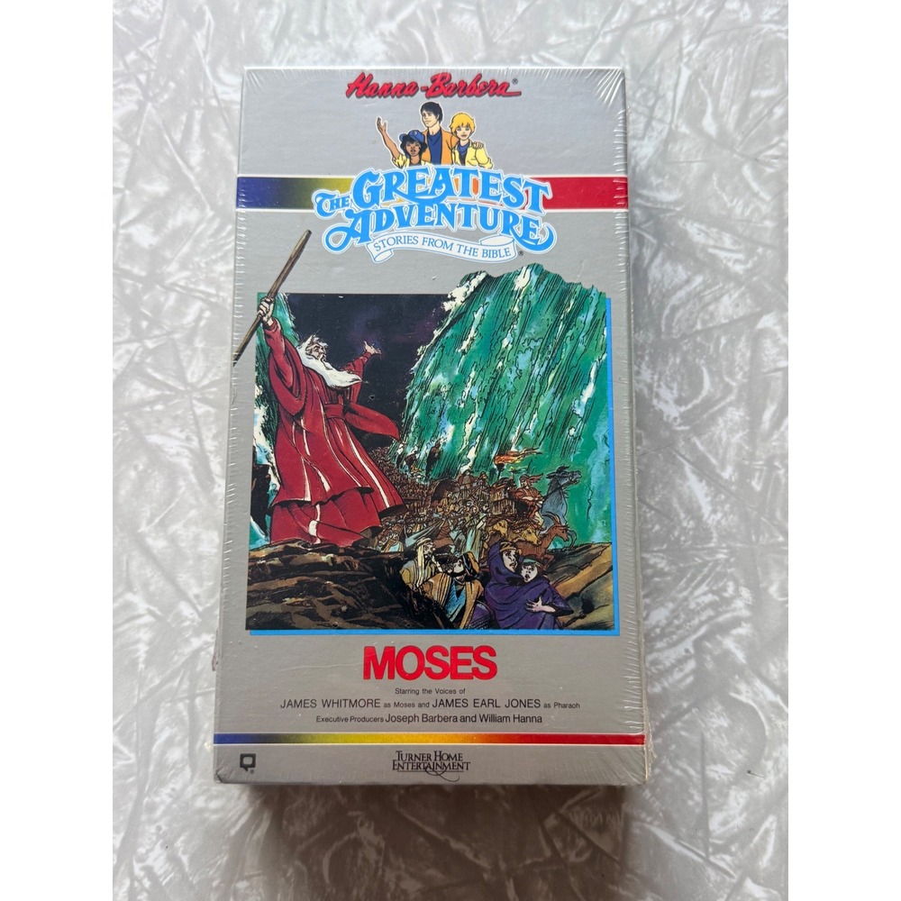 Hanna-Barbera Moses The Greatest Adventure Stories From The Bible VHS New Sealed